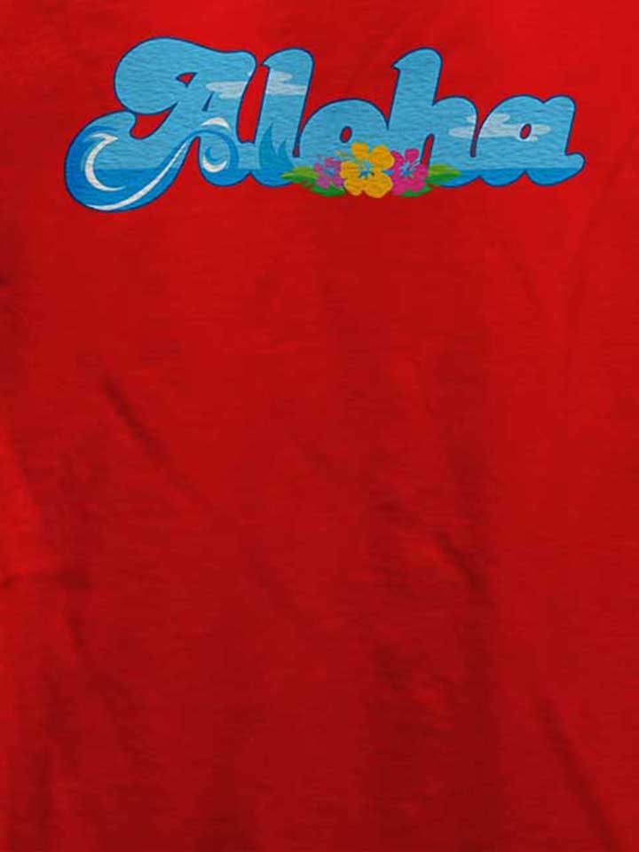 aloha-bubble-logo-t-shirt rot 4