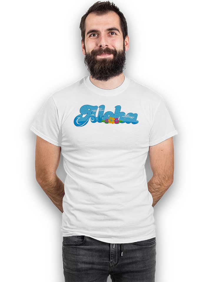 aloha-bubble-logo-t-shirt weiss 2