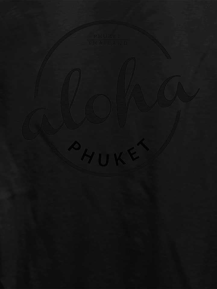 aloha-phuket-logo-damen-t-shirt schwarz 4