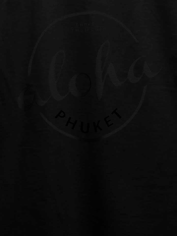 aloha-phuket-logo-t-shirt schwarz 4