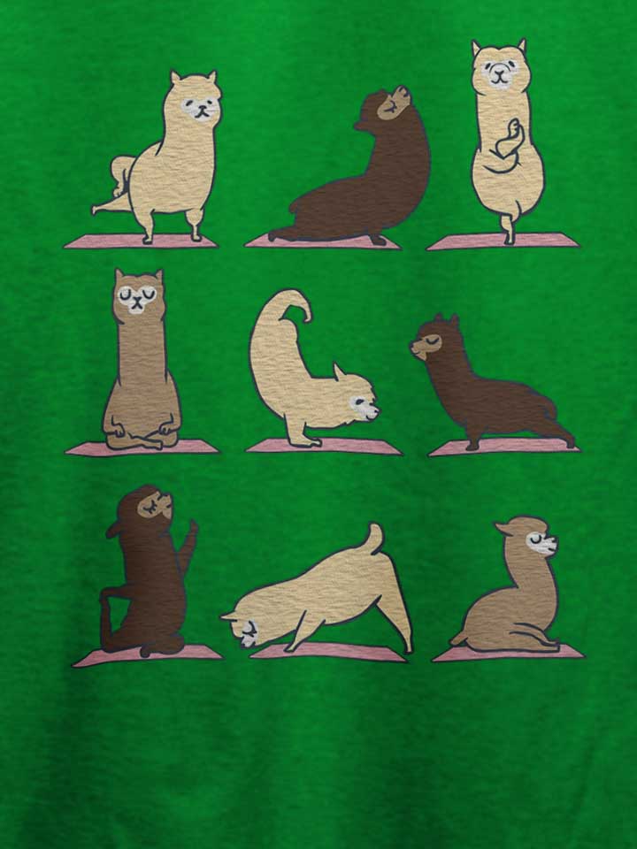 alpaca-yoga-t-shirt gruen 4