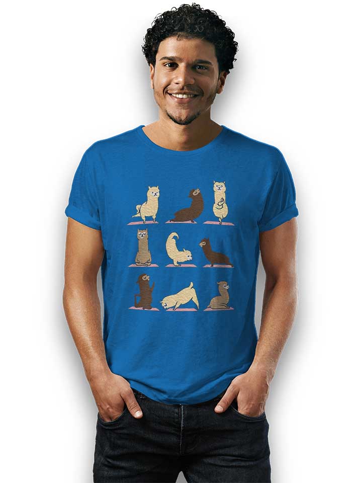 alpaca-yoga-t-shirt royal 2