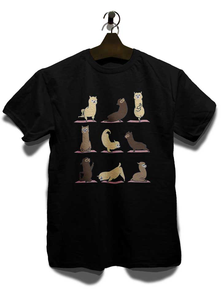 alpaca-yoga-t-shirt schwarz 3