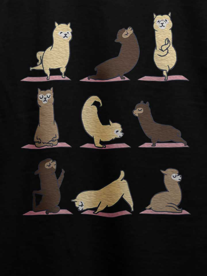 alpaca-yoga-t-shirt schwarz 4