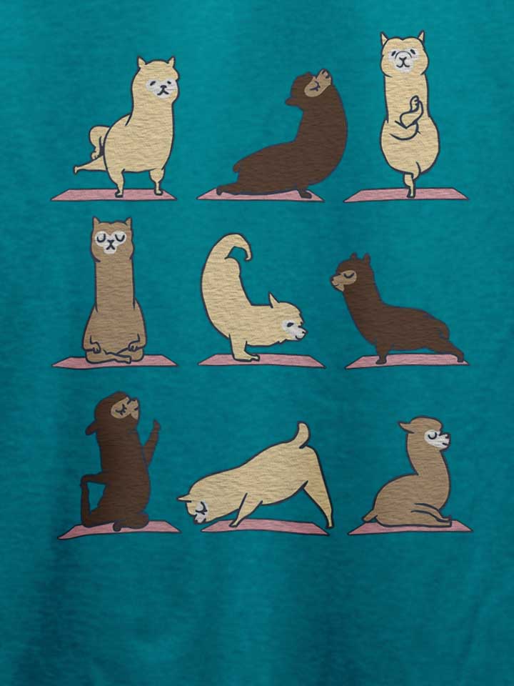 alpaca-yoga-t-shirt tuerkis 4