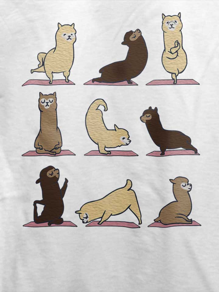 alpaca-yoga-t-shirt weiss 4