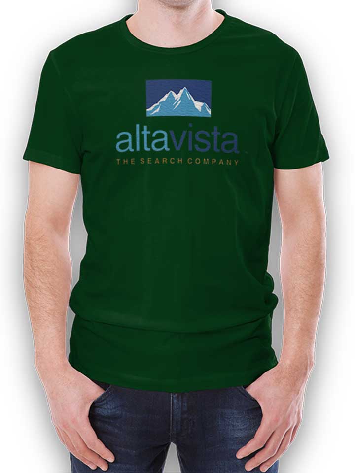 altavista-t-shirt dunkelgruen 1