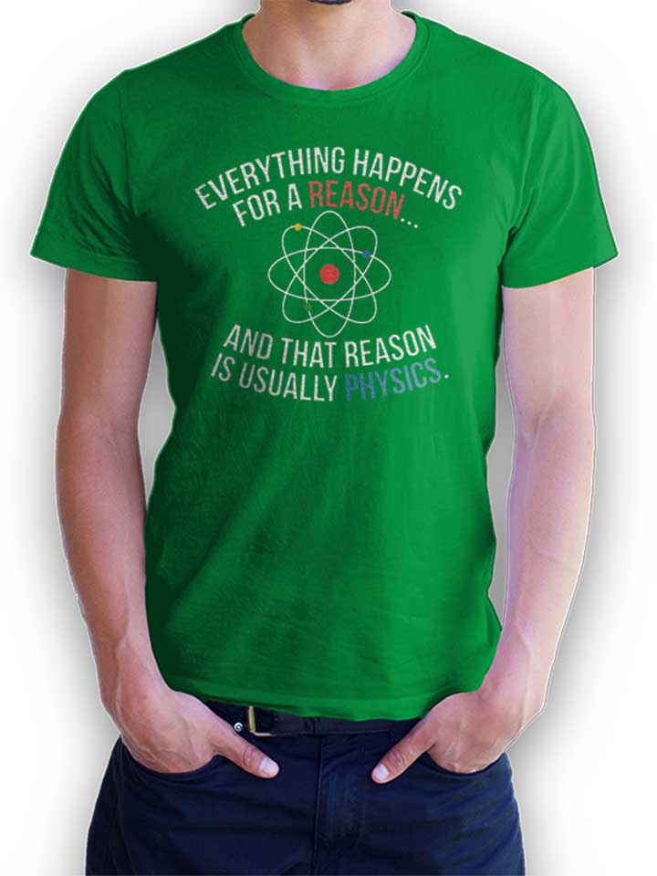 Always Physics T-Shirt vert L