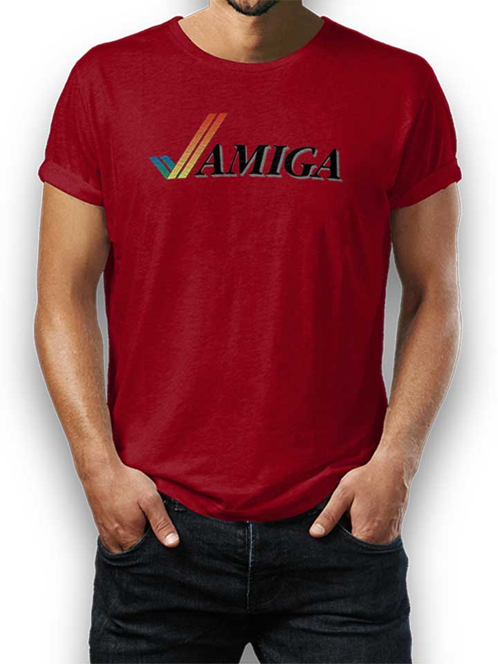 Amiga T-Shirt bordeaux L