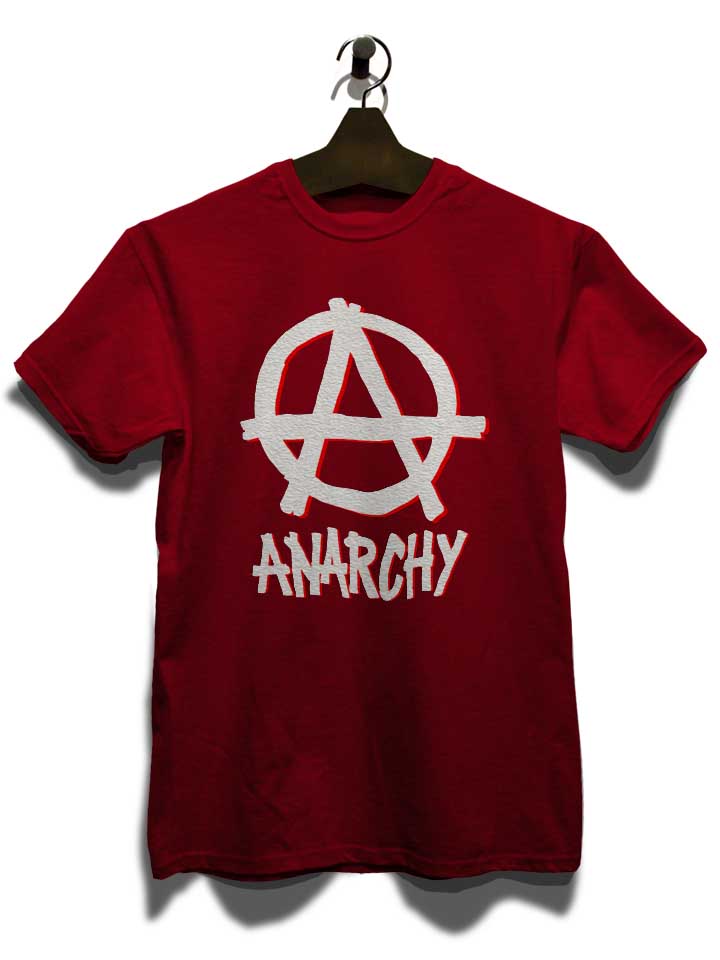anarchy-logo-t-shirt bordeaux 3