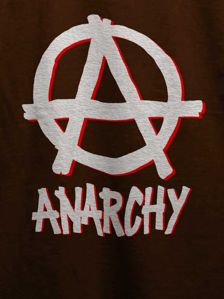 anarchy-logo-t-shirt braun 4