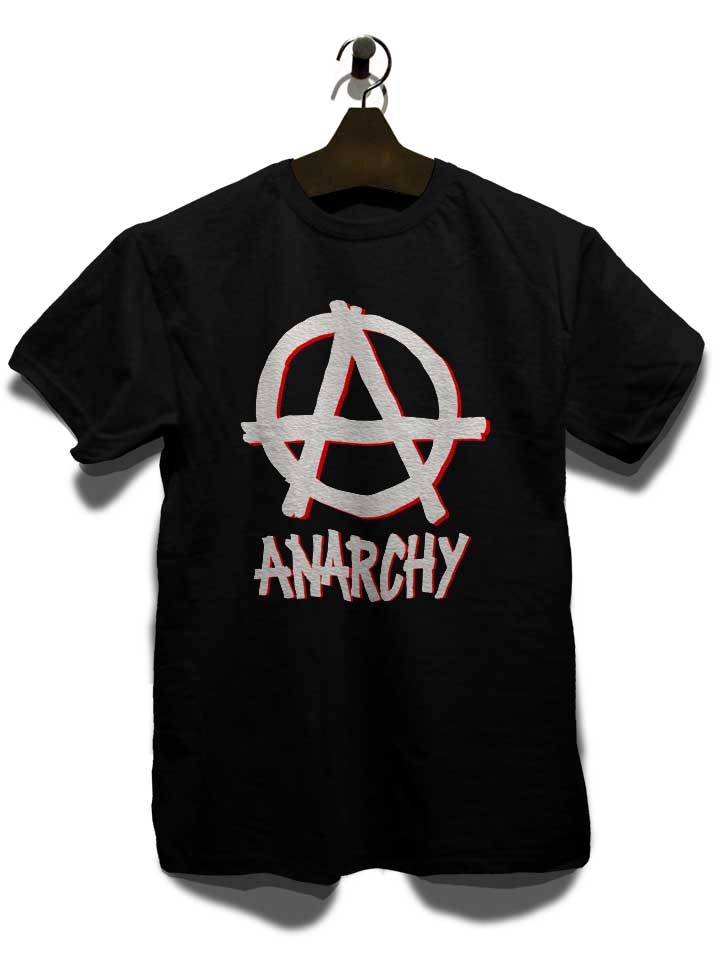 anarchy-logo-t-shirt schwarz 3