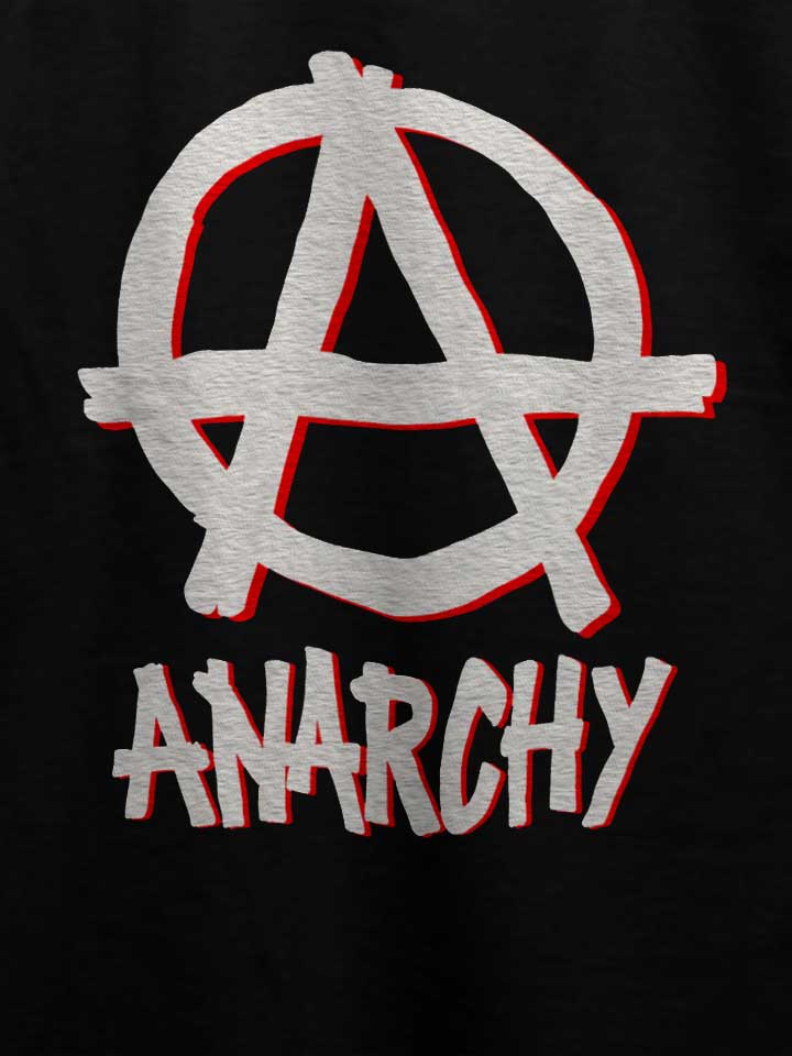 anarchy-logo-t-shirt schwarz 4