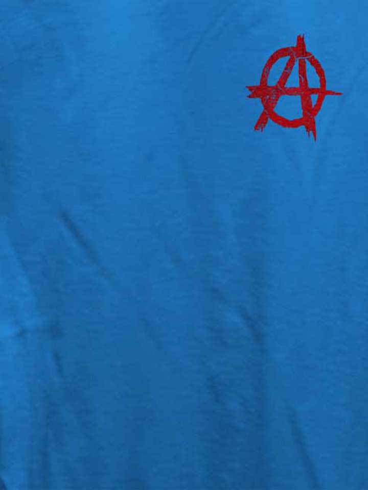 anarchy-vintage-chest-print-damen-t-shirt royal 4