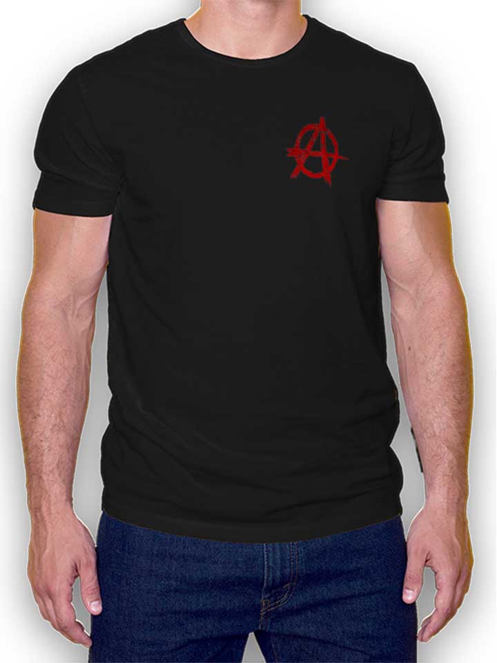 Anarchy Vintage Chest Print T-Shirt schwarz L