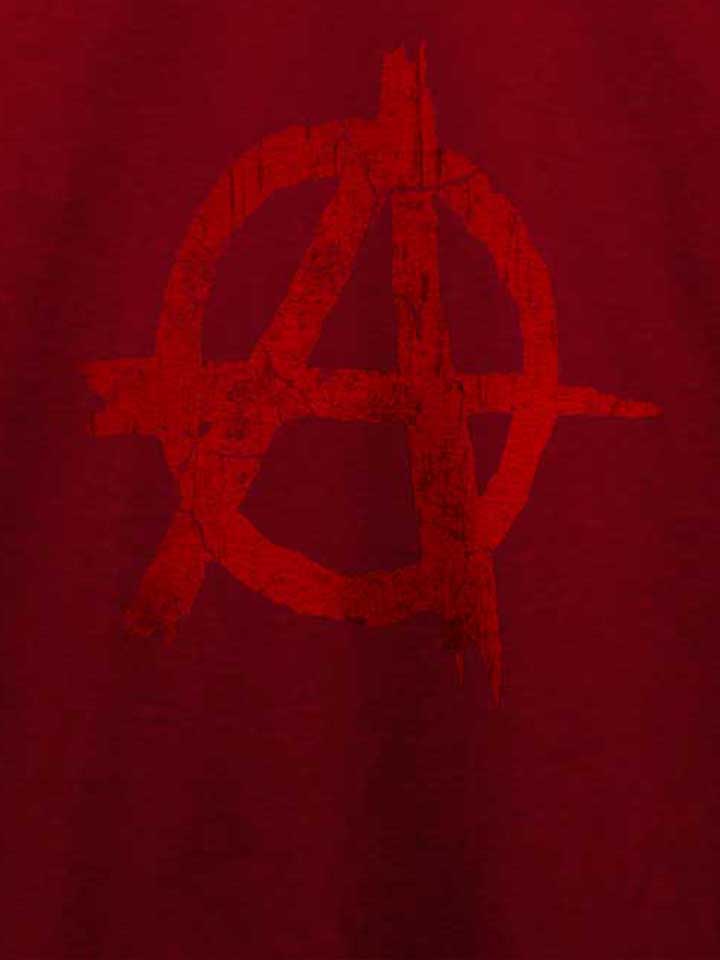 anarchy-vintage-t-shirt bordeaux 4