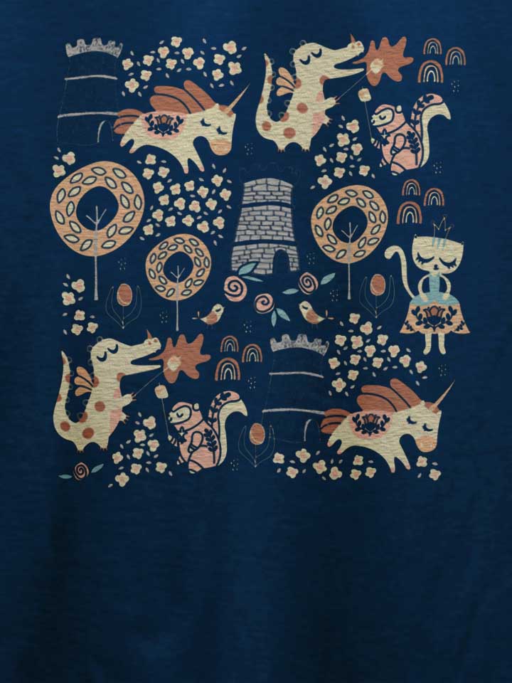 animal-kingdom-t-shirt dunkelblau 4