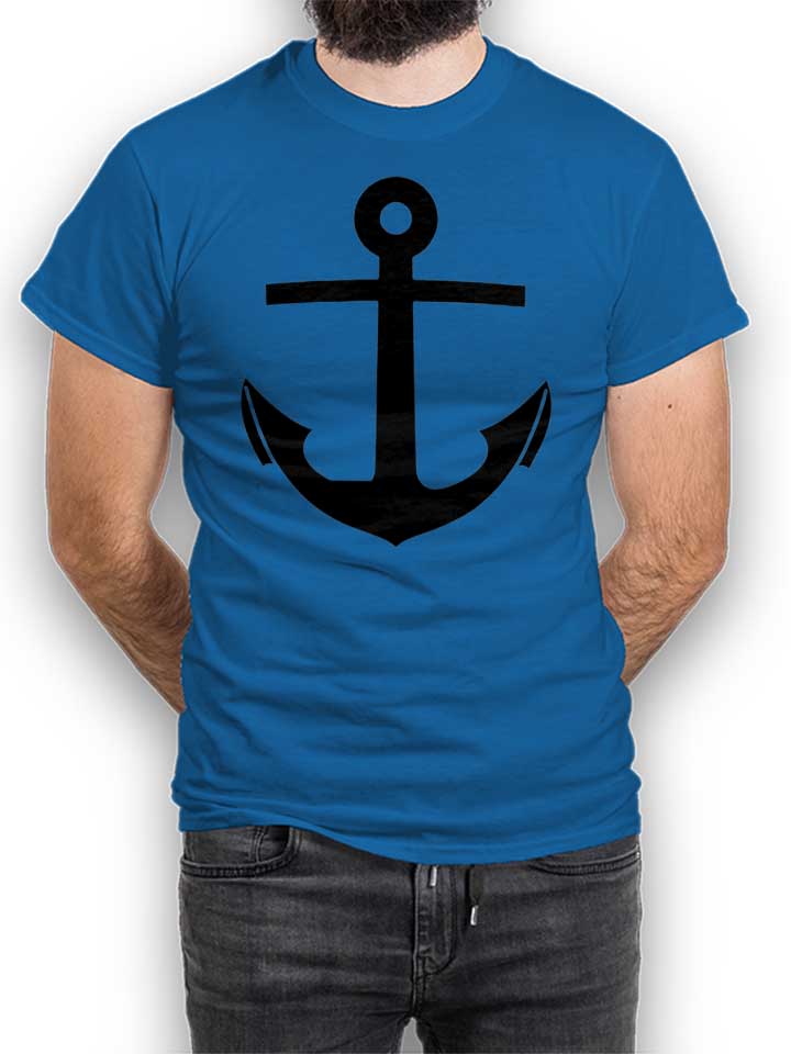 Anker Black T-Shirt bleu-roi L