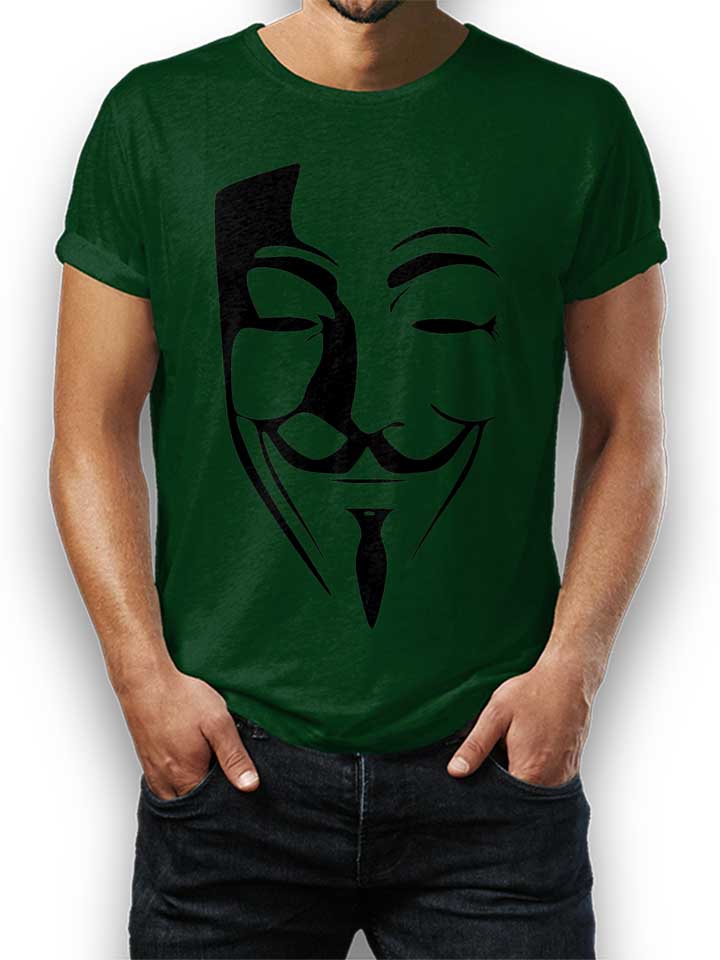 Anonimos T-Shirt dunkelgruen L