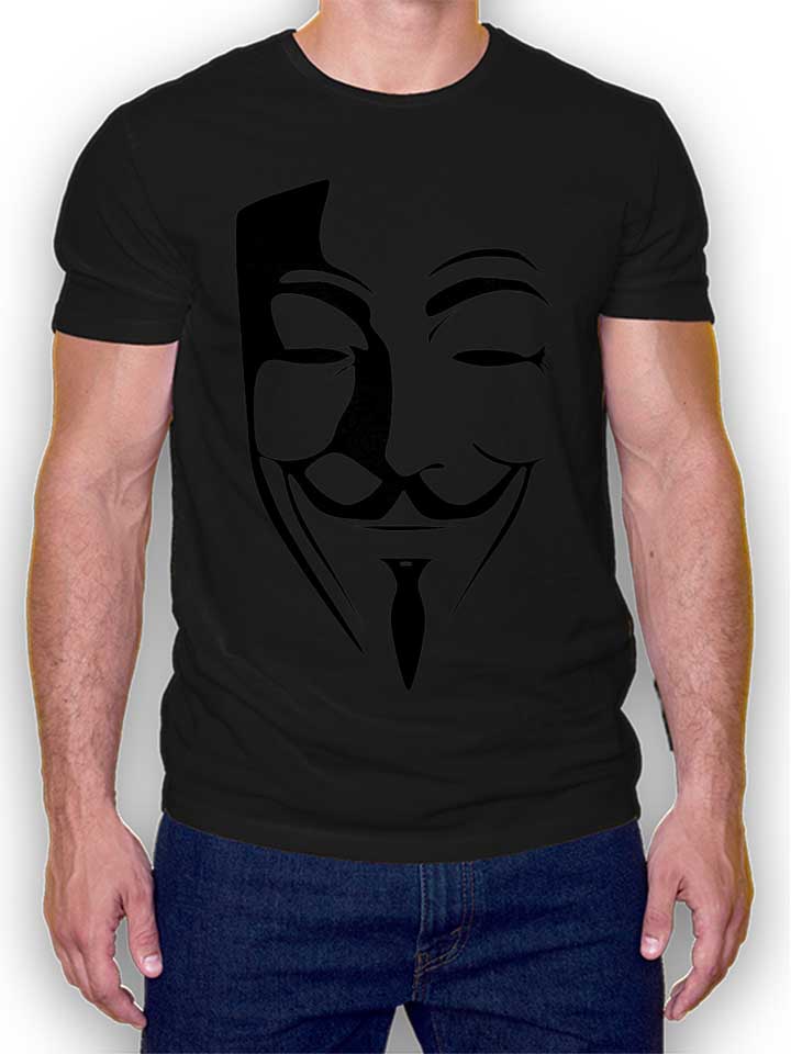Anonimos Camiseta negro L