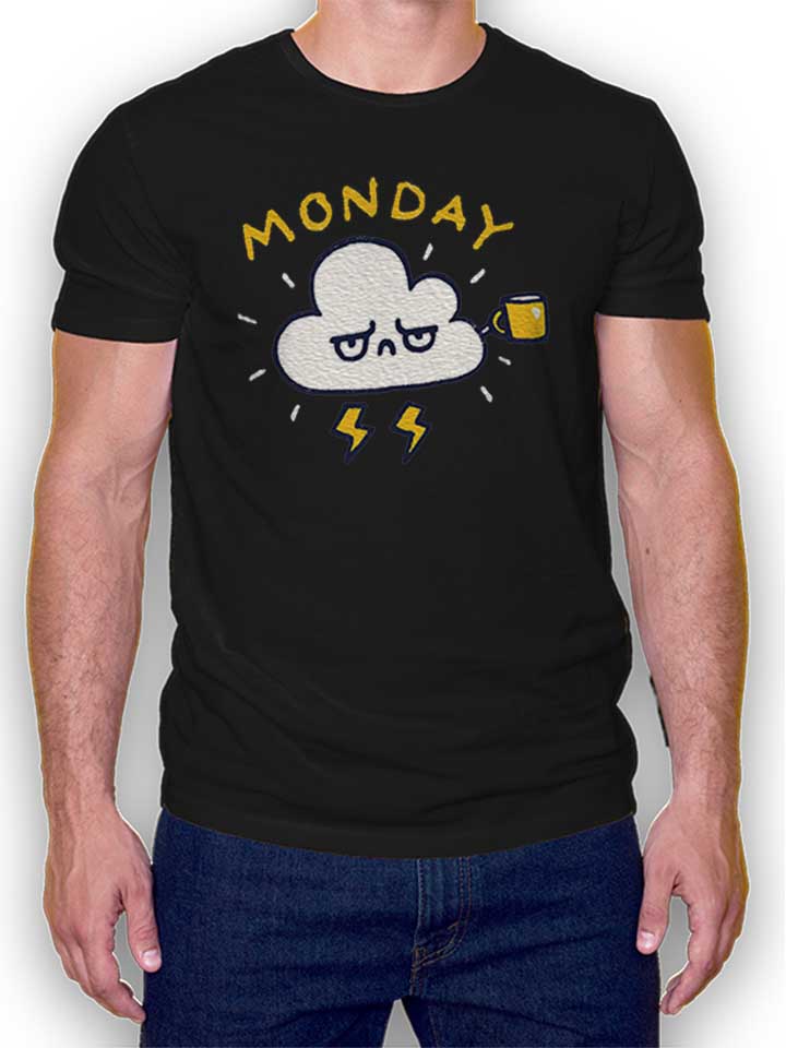 Another Monday T-Shirt black L