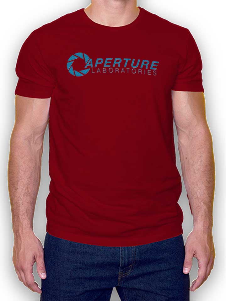 Aperture Laboratories T-Shirt maroon L