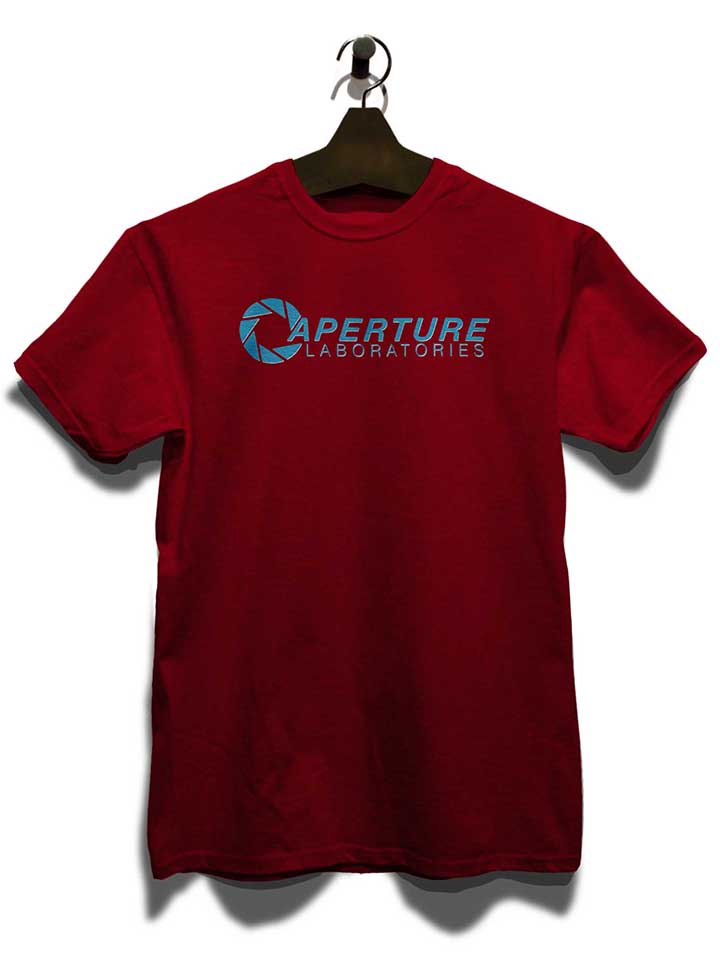 aperture-laboratories-t-shirt bordeaux 3