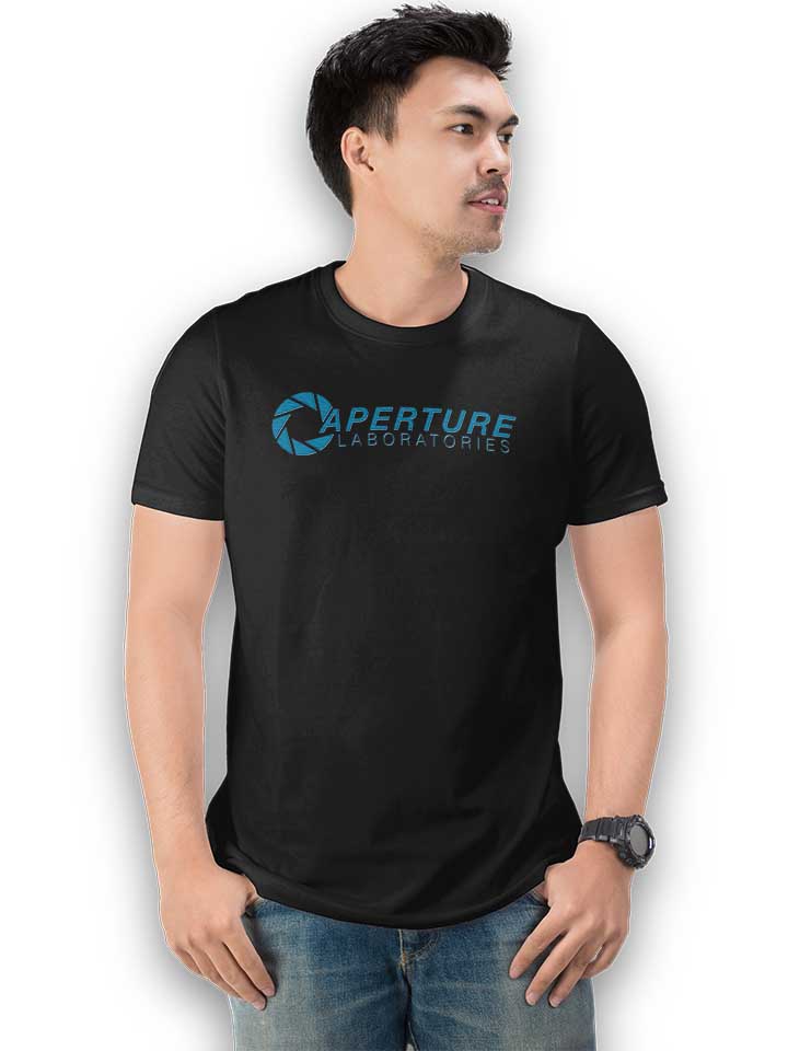 aperture-laboratories-t-shirt schwarz 2