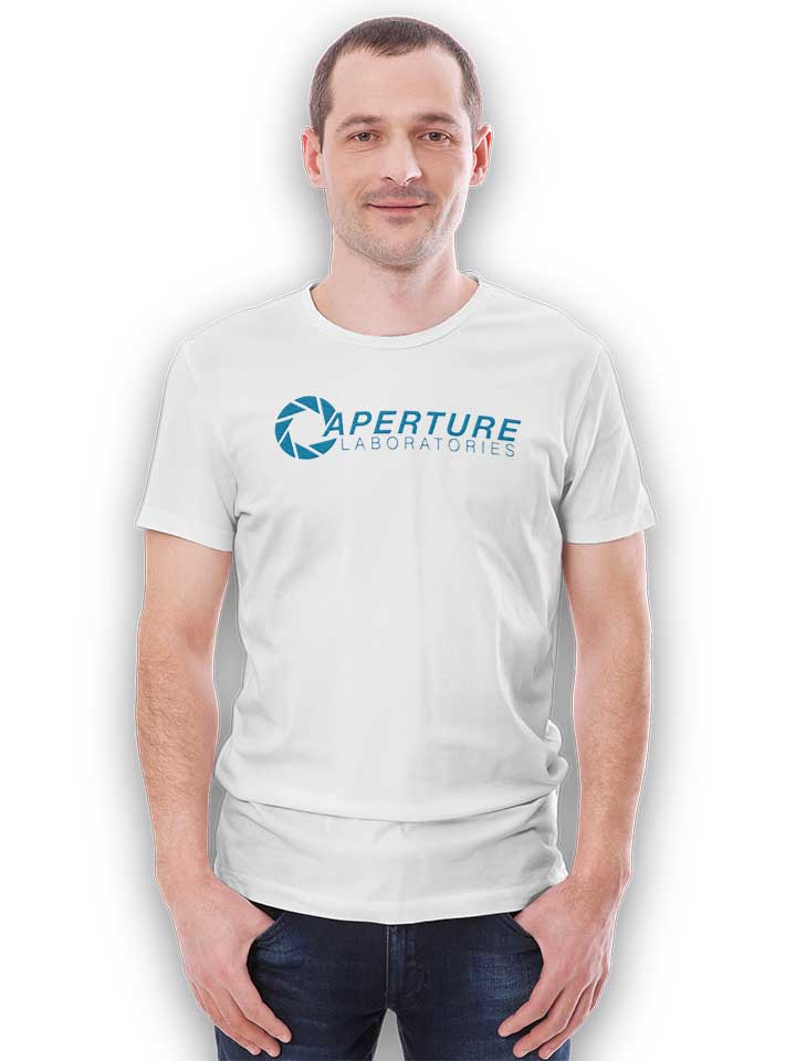 aperture-laboratories-t-shirt weiss 2