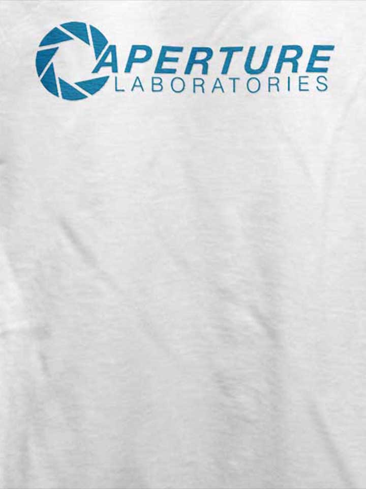 aperture-laboratories-t-shirt weiss 4