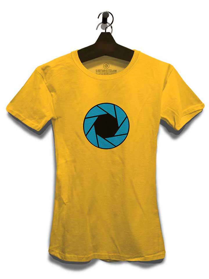 aperture-logo-damen-t-shirt gelb 3