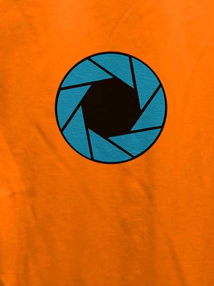 aperture-logo-damen-t-shirt orange 4