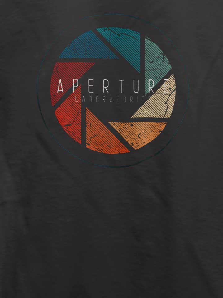 aperture-t-shirt dunkelgrau 4