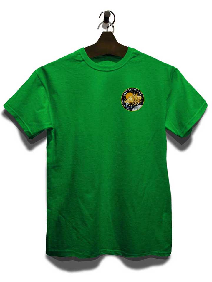 apollo-13-logo-chest-print-t-shirt gruen 3