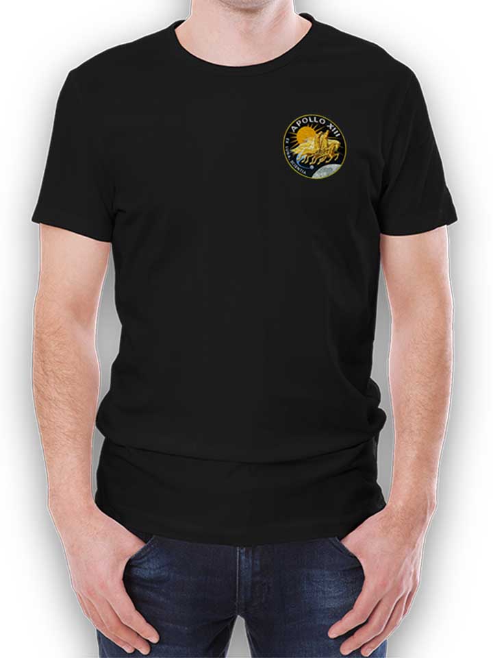 apollo-13-logo-chest-print-t-shirt schwarz 1