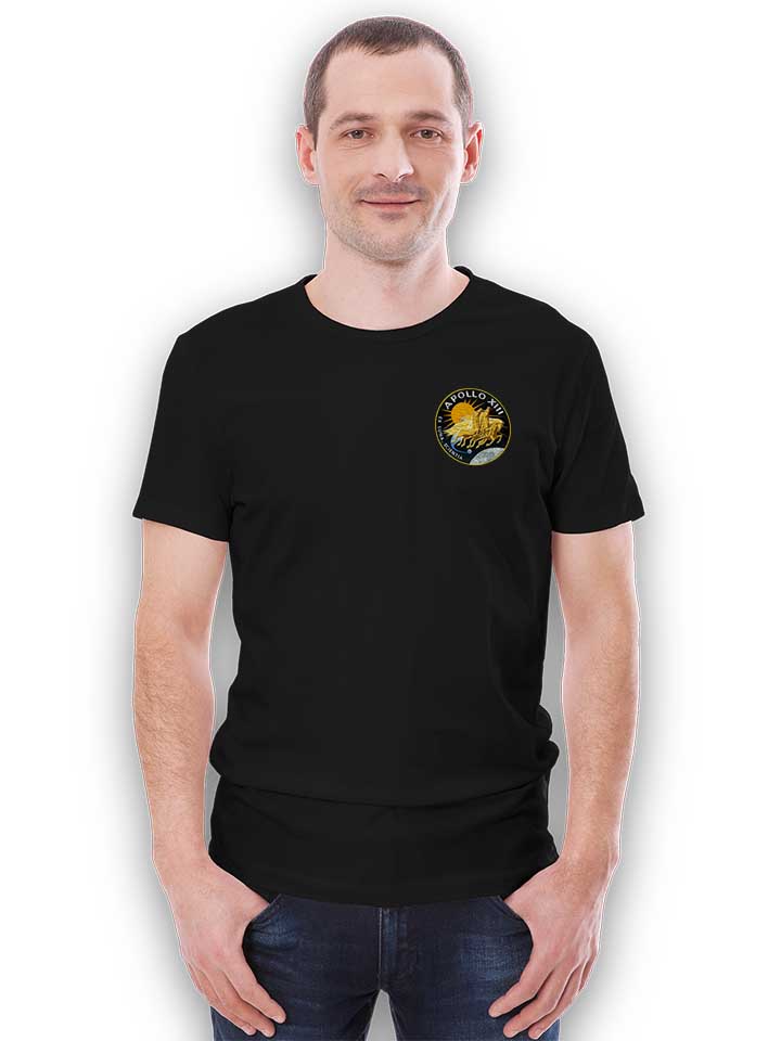 apollo-13-logo-chest-print-t-shirt schwarz 2