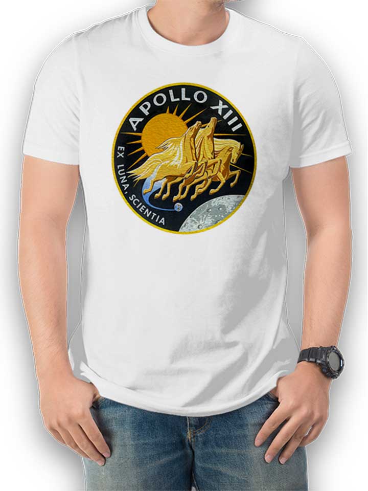 Apollo 13 Logo T-Shirt white L