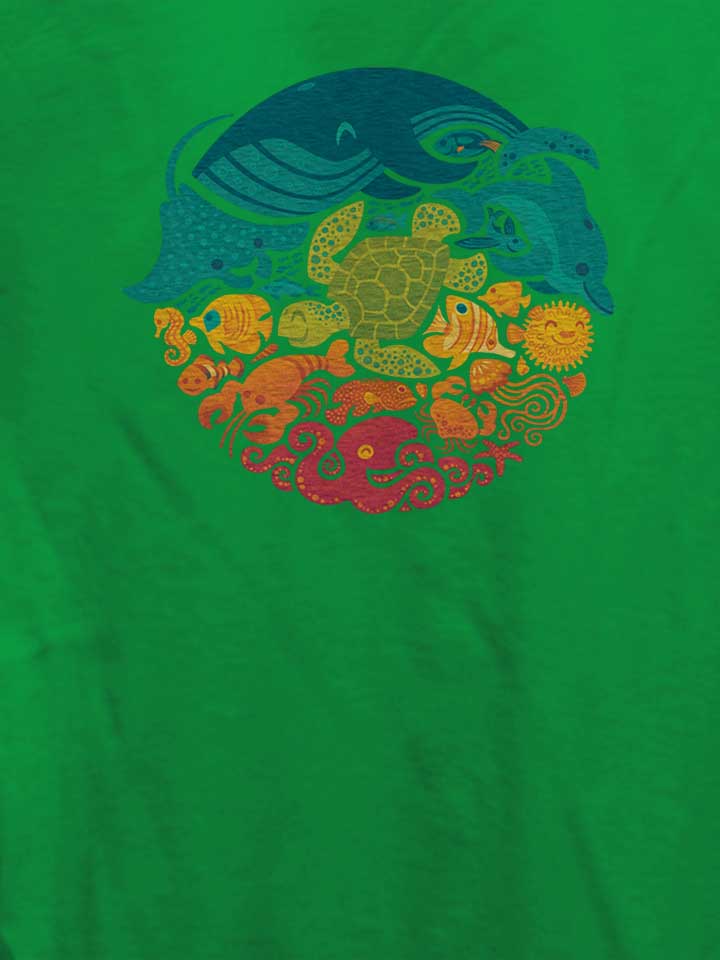 aquatic-rainbow-damen-t-shirt gruen 4