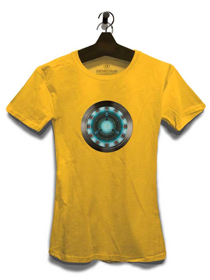 arc-reactor-iron-man-damen-t-shirt gelb 3