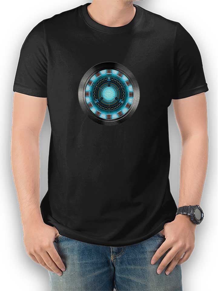 Arc Reactor Iron Man T-Shirt schwarz L