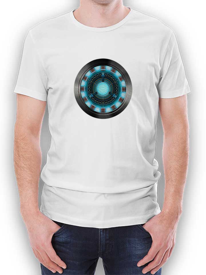 arc-reactor-iron-man-t-shirt weiss 1