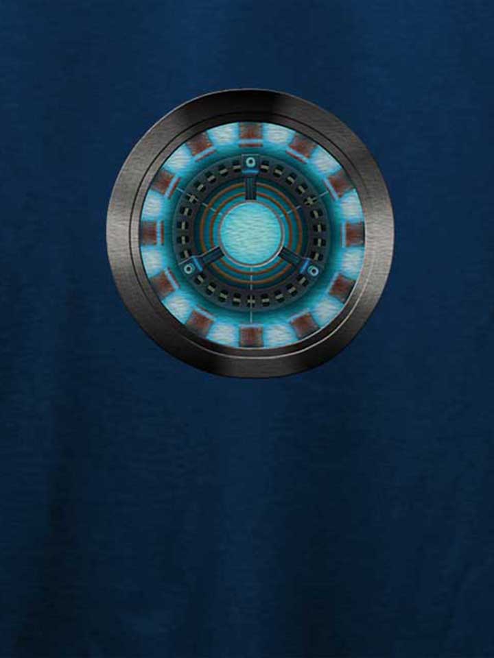 arc-reactor-ironman-2-t-shirt dunkelblau 4