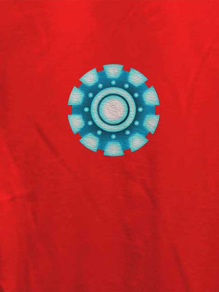 arc-reactor-ironman-damen-t-shirt rot 4