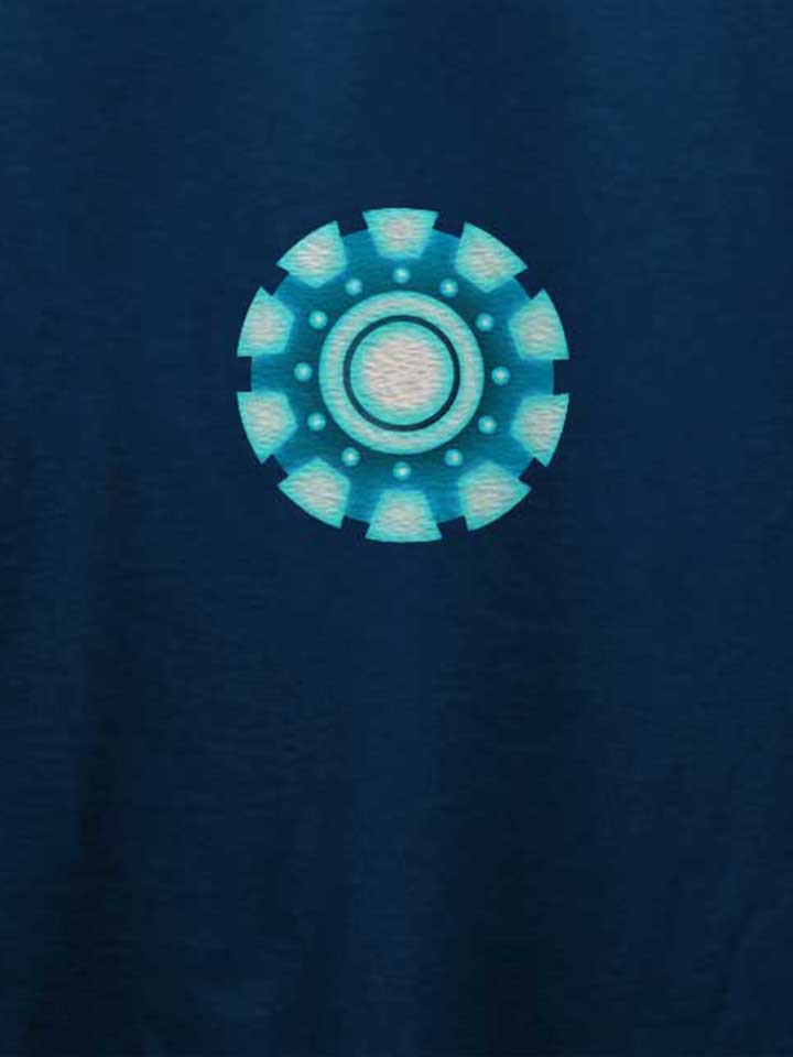 arc-reactor-ironman-t-shirt dunkelblau 4