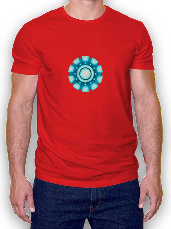 Arc Reactor Ironman T-Shirt red L