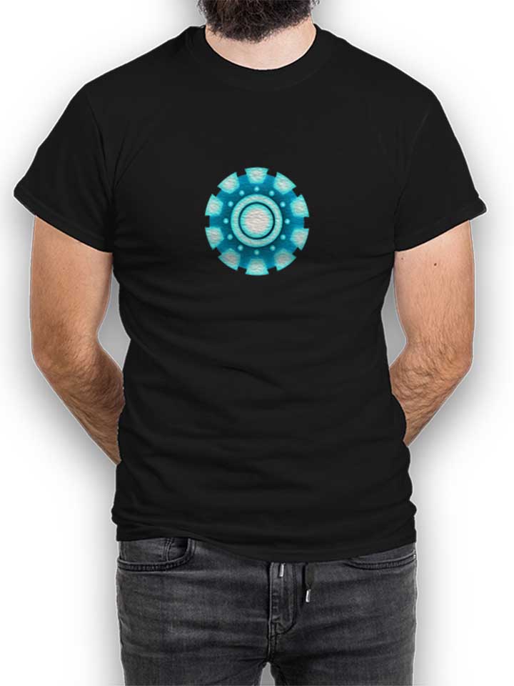 arc-reactor-ironman-t-shirt schwarz 1