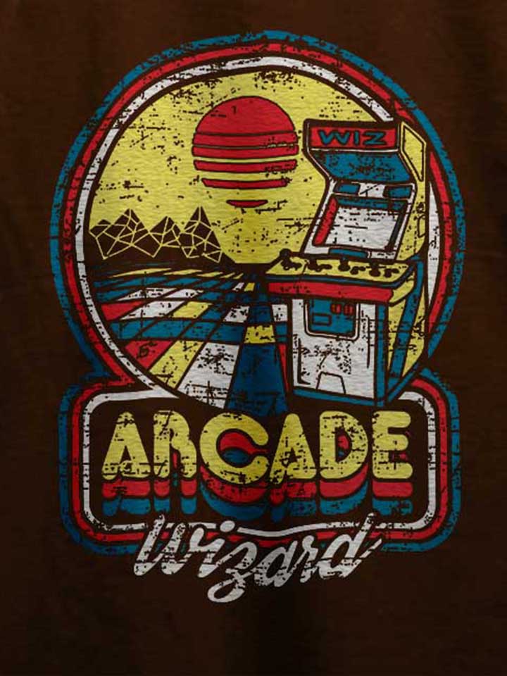 arcade-wizard-t-shirt braun 4