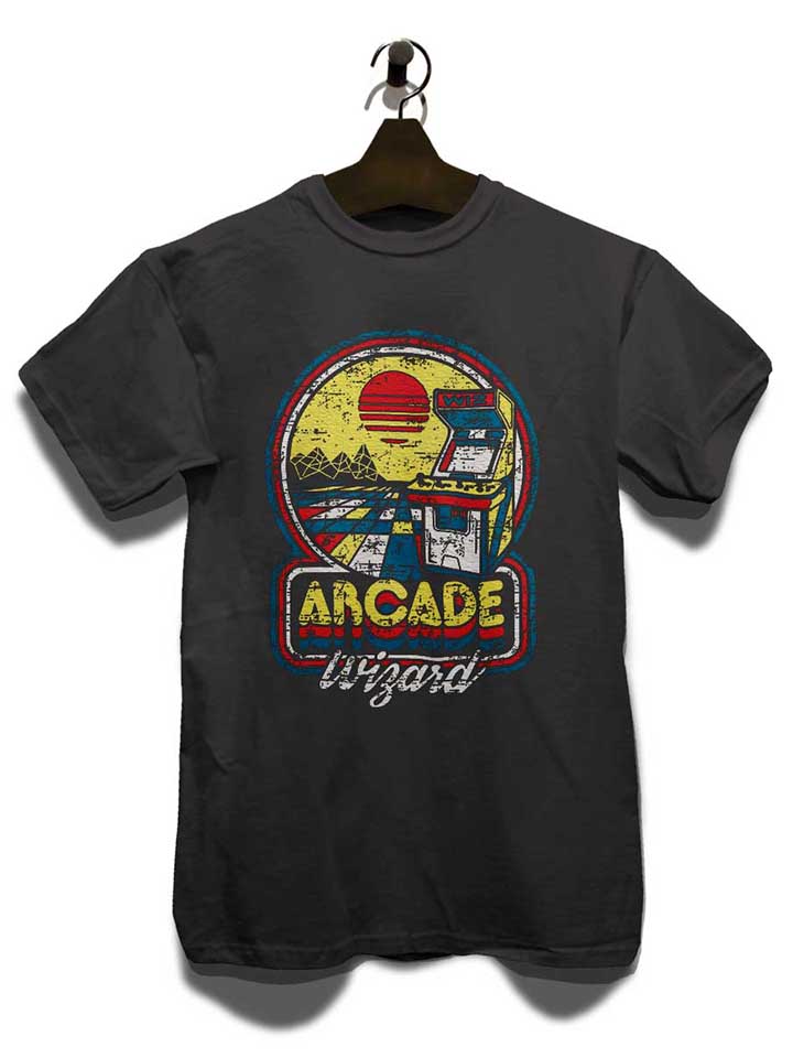 arcade-wizard-t-shirt dunkelgrau 3