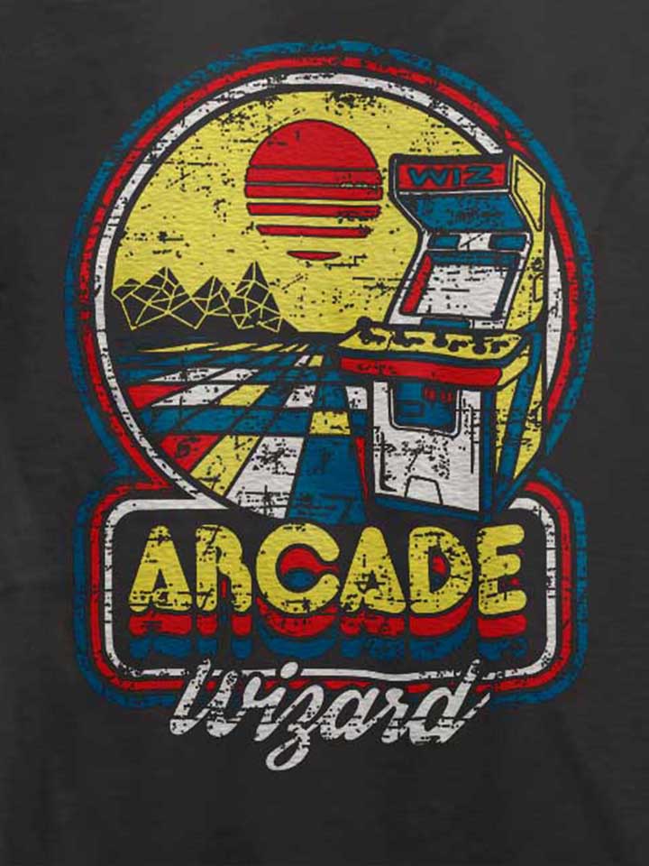 arcade-wizard-t-shirt dunkelgrau 4