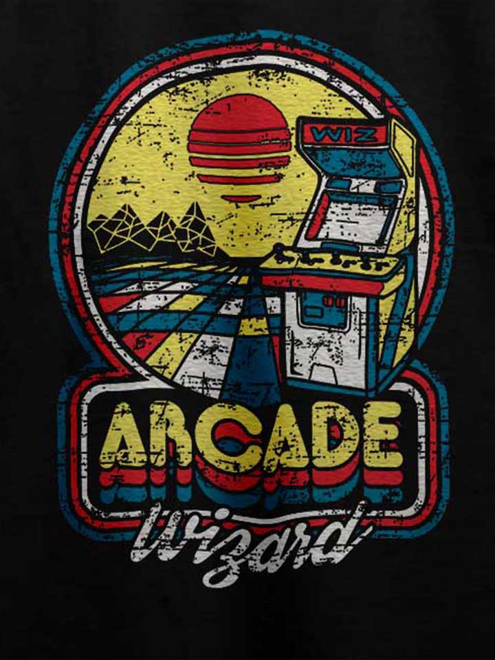 arcade-wizard-t-shirt schwarz 4